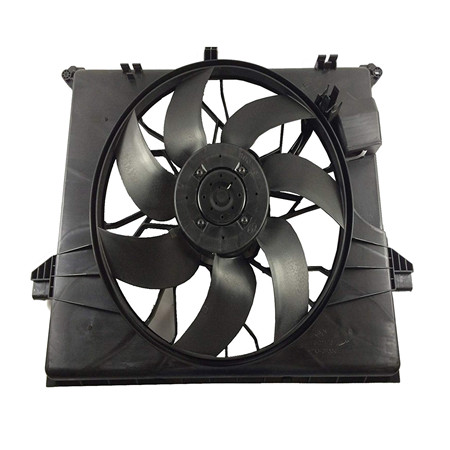 7英寸高性能黑色电油冷却器散热器冷却风扇